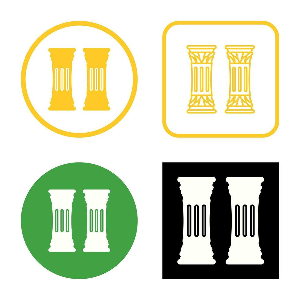 icono de vector de columna