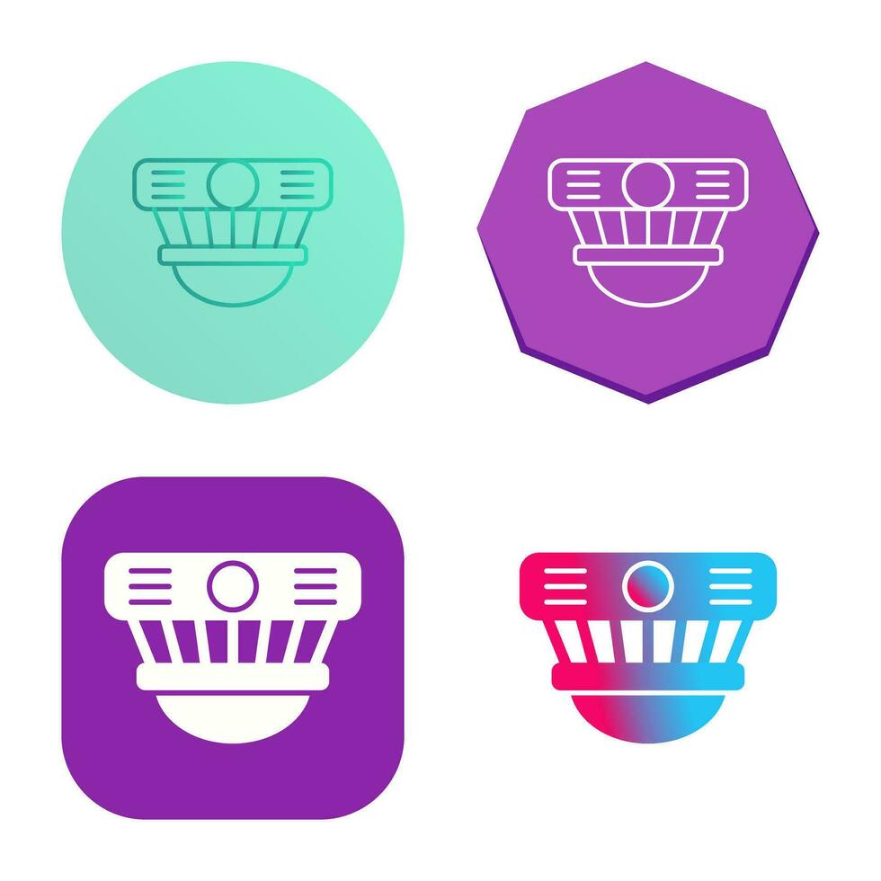 Smoke Detector Vector Icon