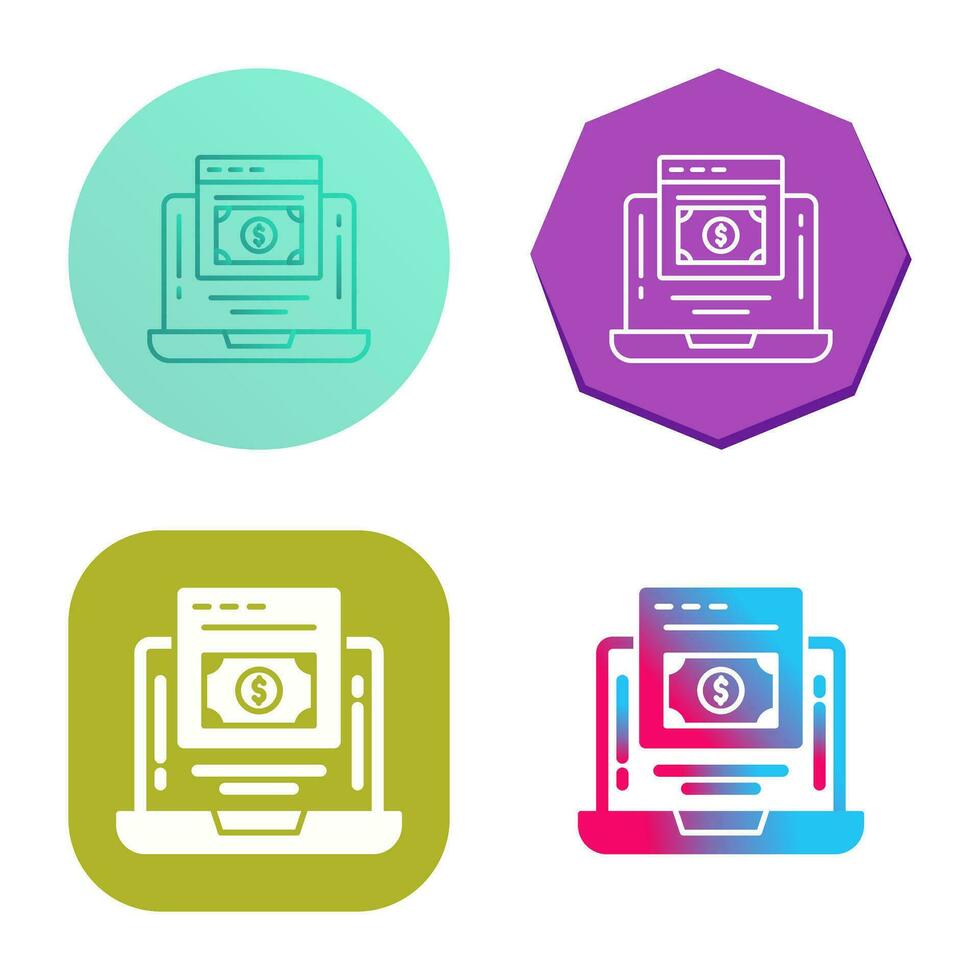 Online Payment Vector Icon