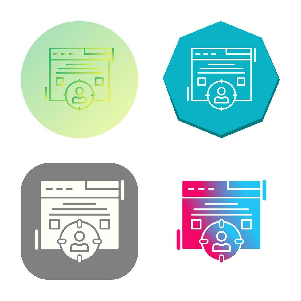 Target Audience Vector Icon