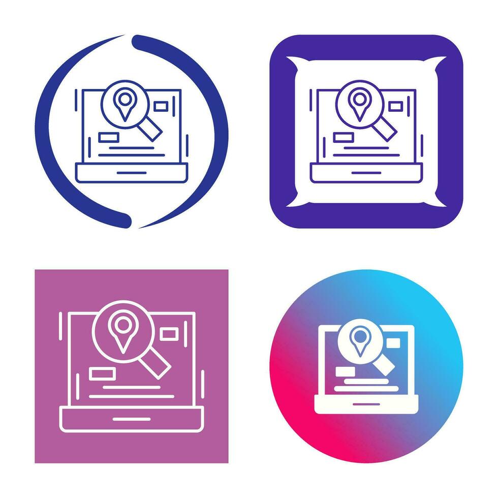 Find Location Vector Icon