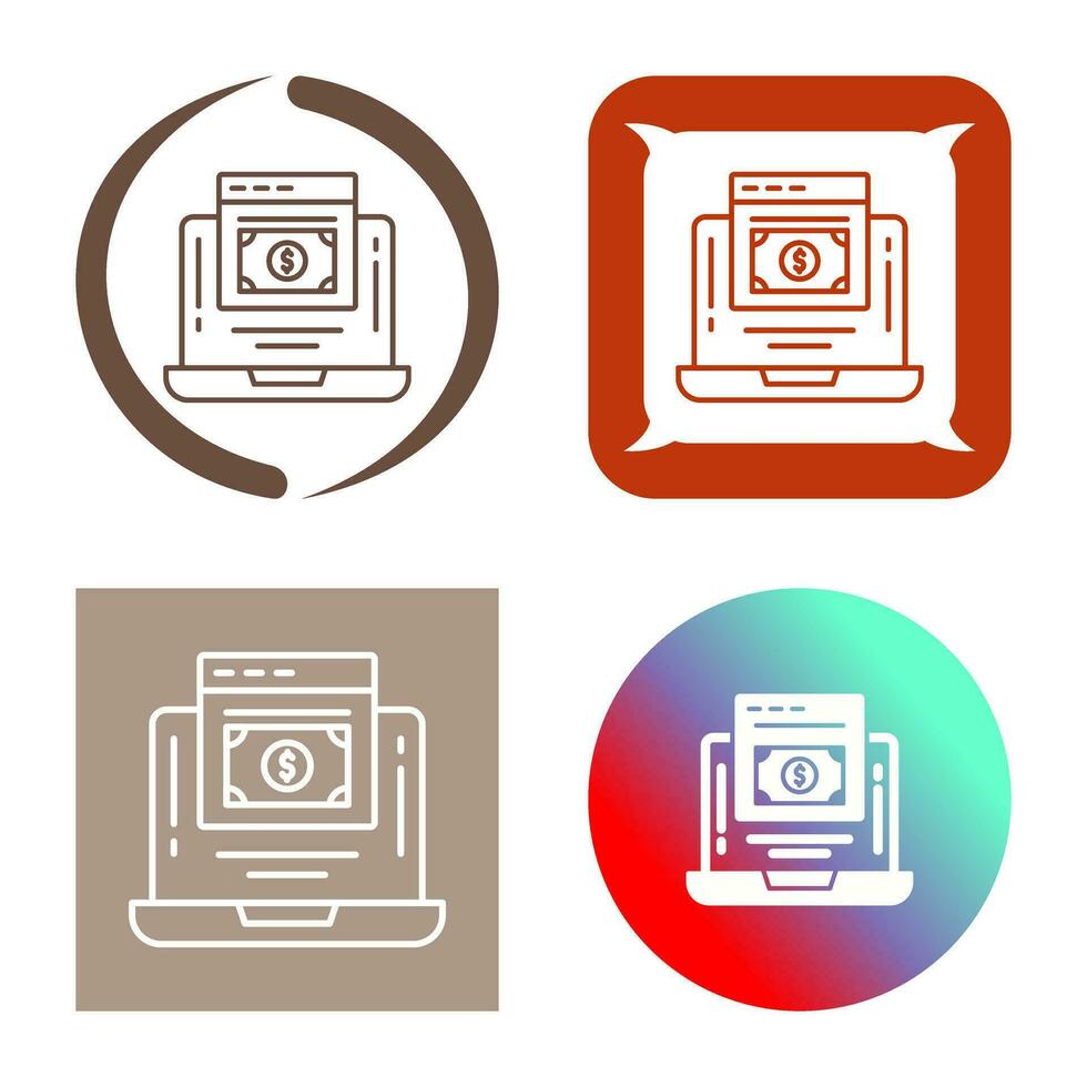 Online Payment Vector Icon