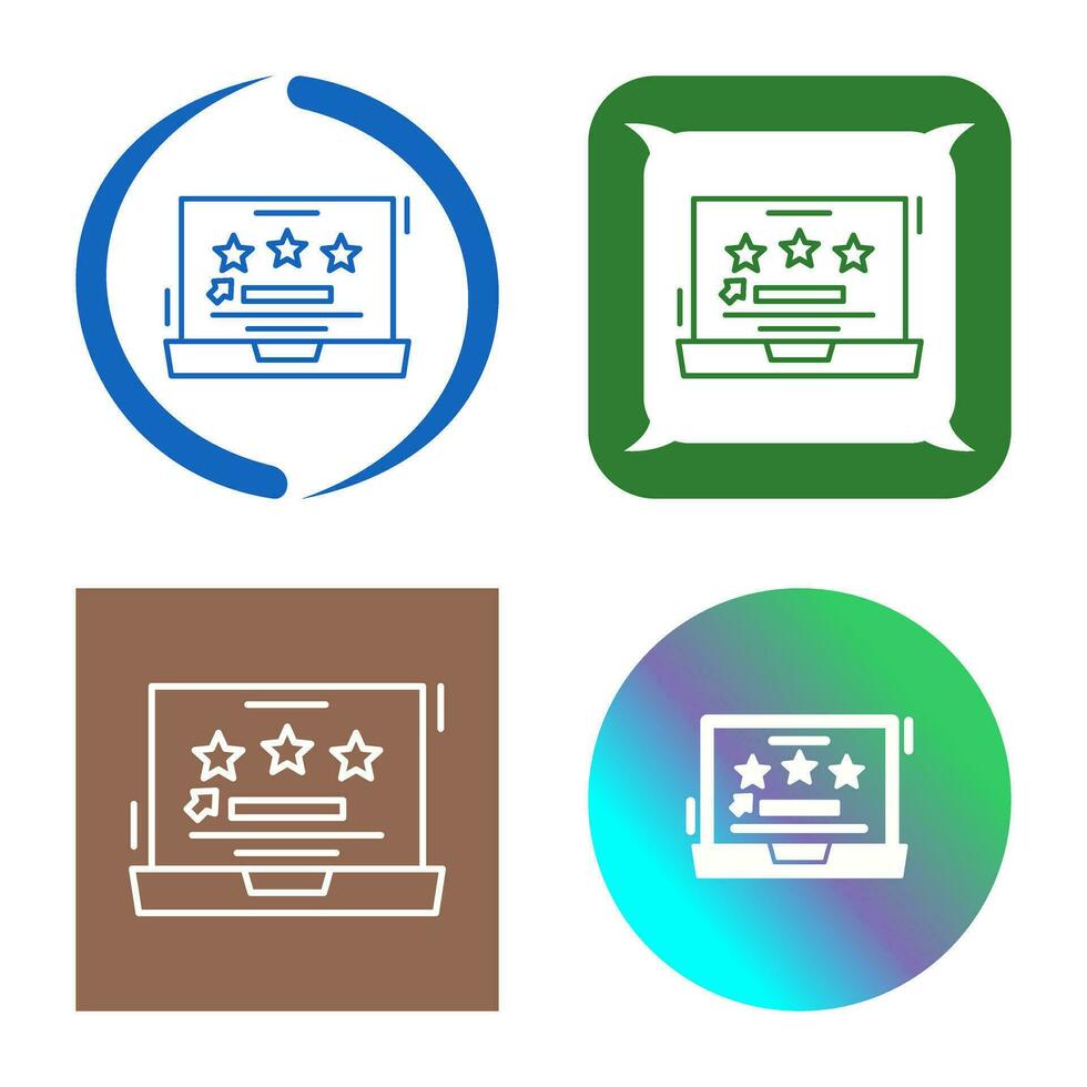 Rating Vector Icon