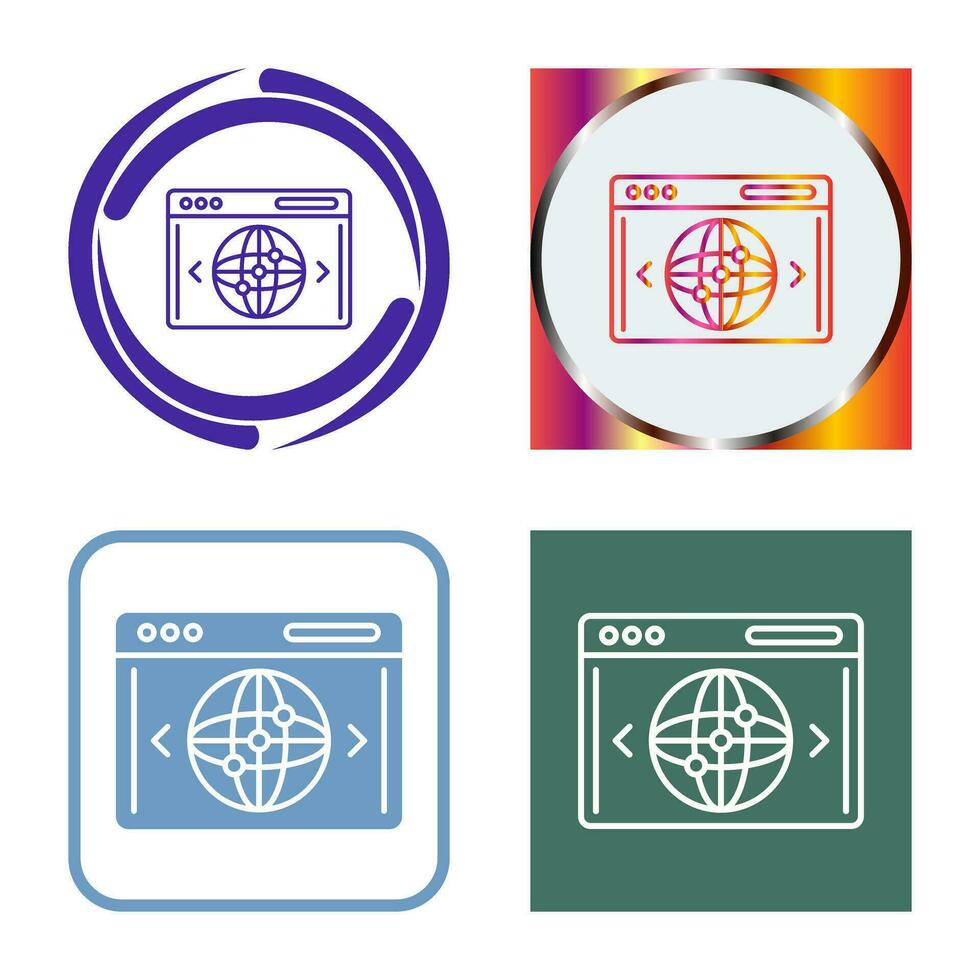 Website Vector Icon