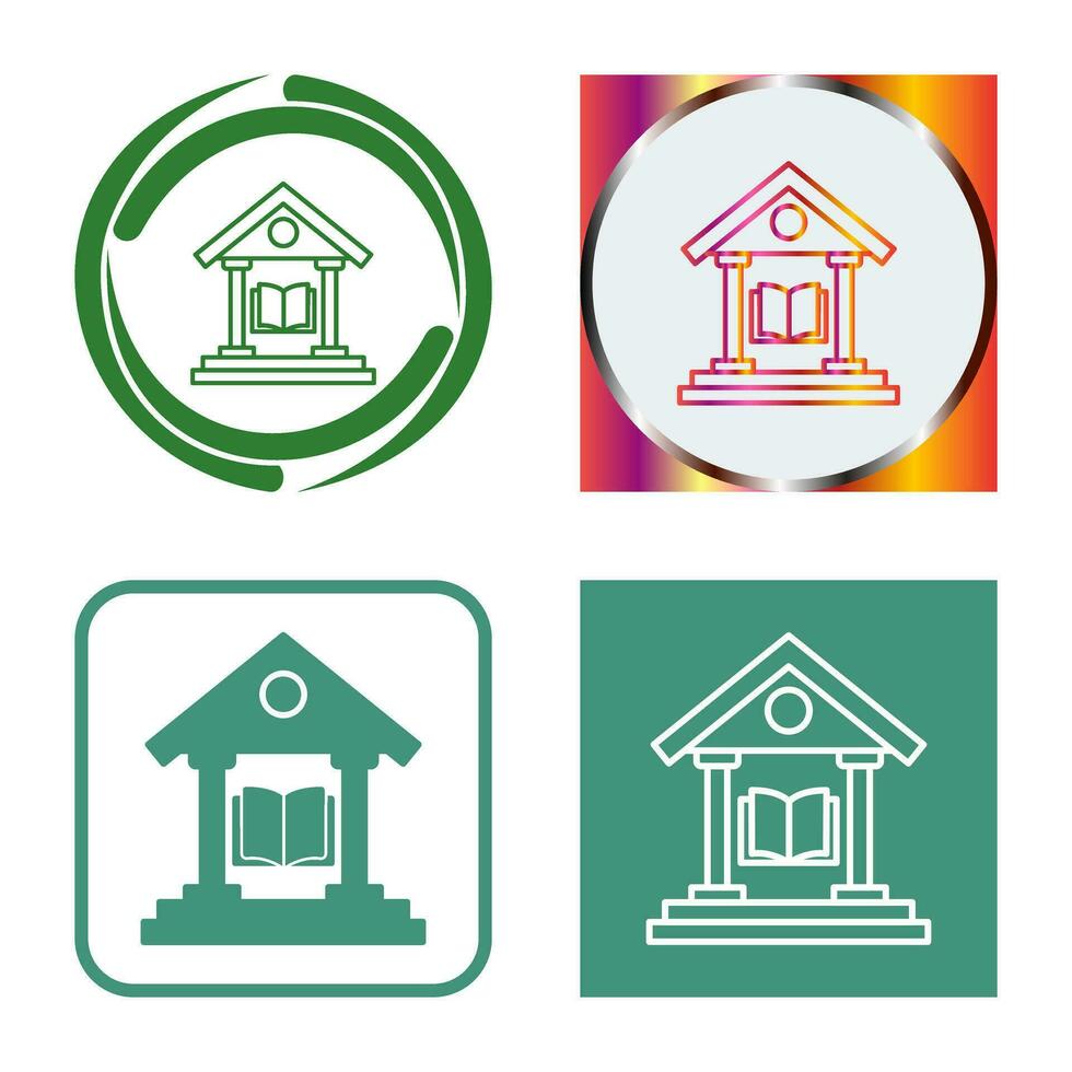 Library Vector Icon