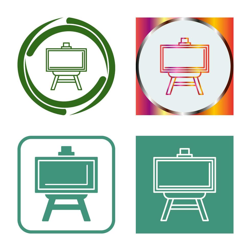 Easel Vector Icon
