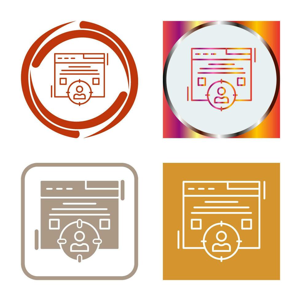 Target Audience Vector Icon