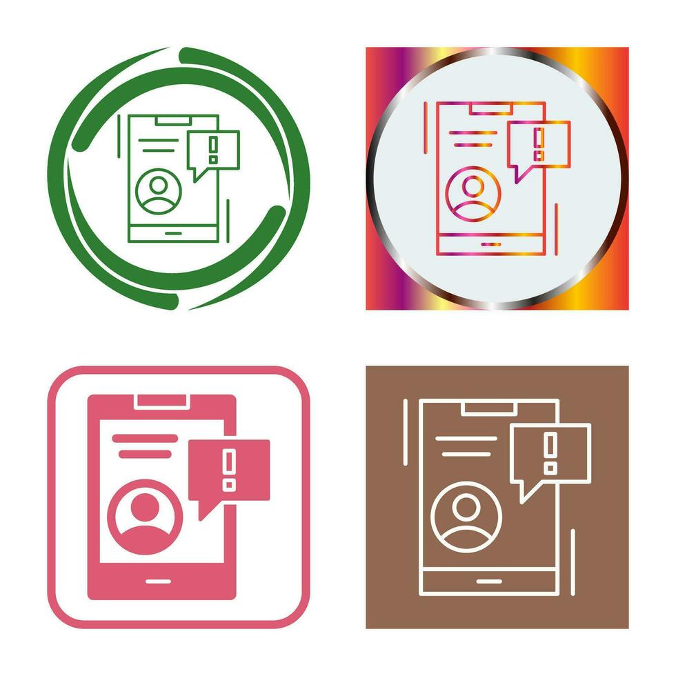 Notification Vector Icon