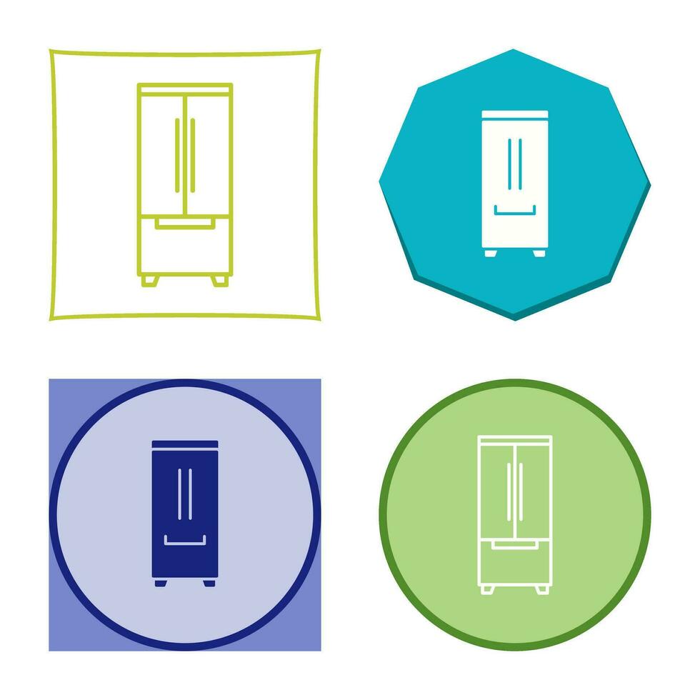 Refrigerator Vector Icon