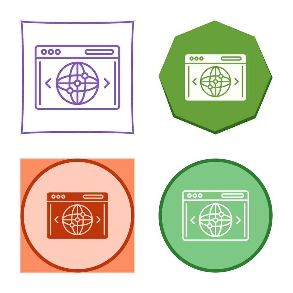 Website Vector Icon