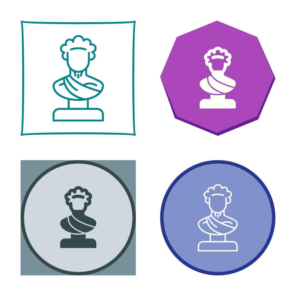Statue Vector Icon
