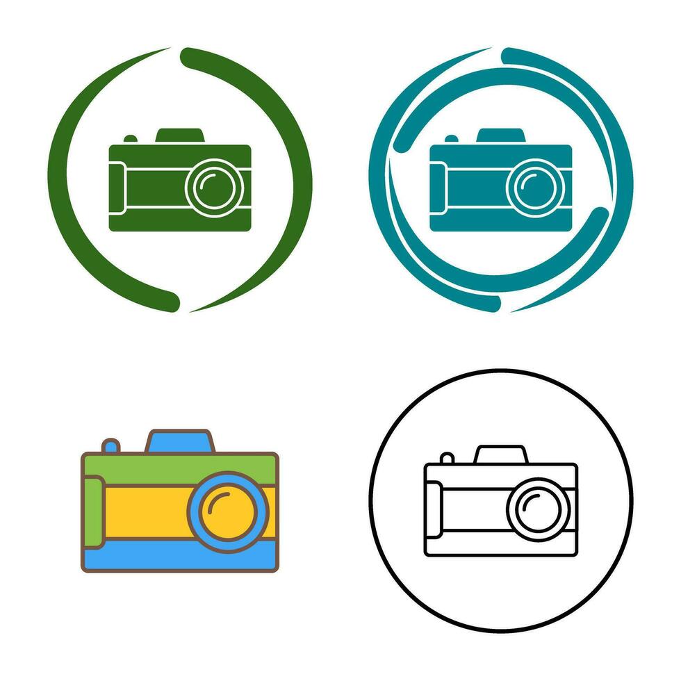 Digital Camera Vector Icon