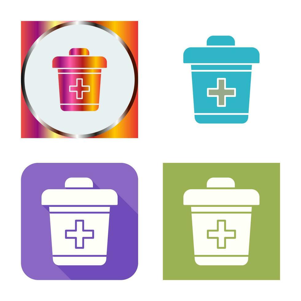 Dustbin Vector Icon