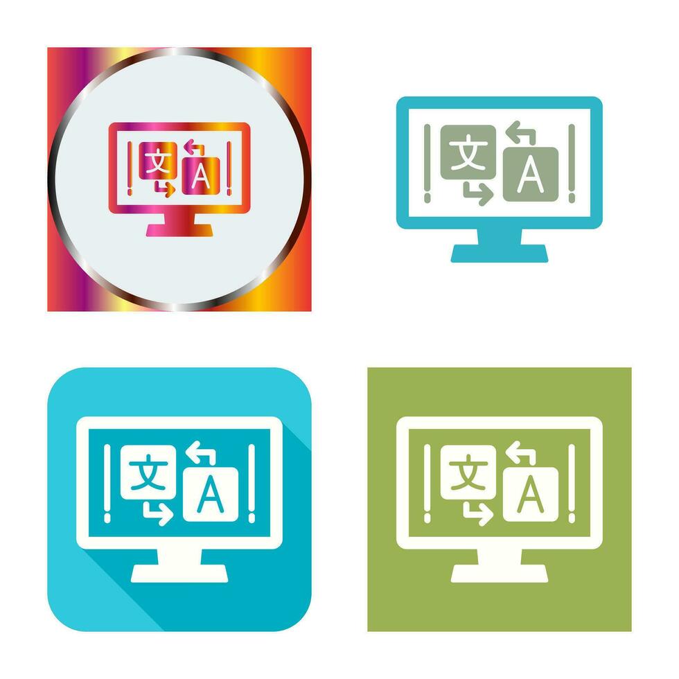 Language Vector Icon