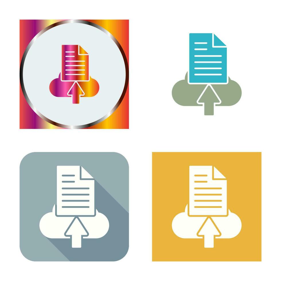 File Upload Vector Icon
