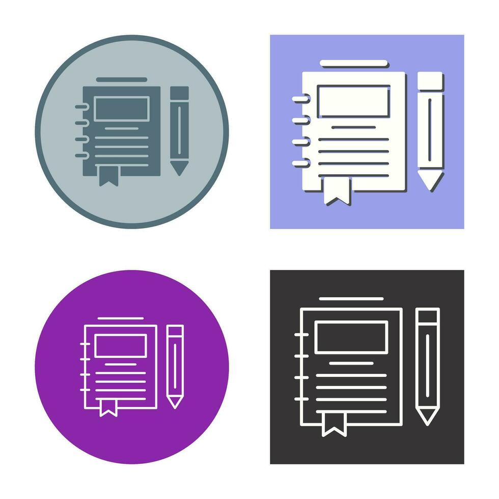 Journal Vector Icon