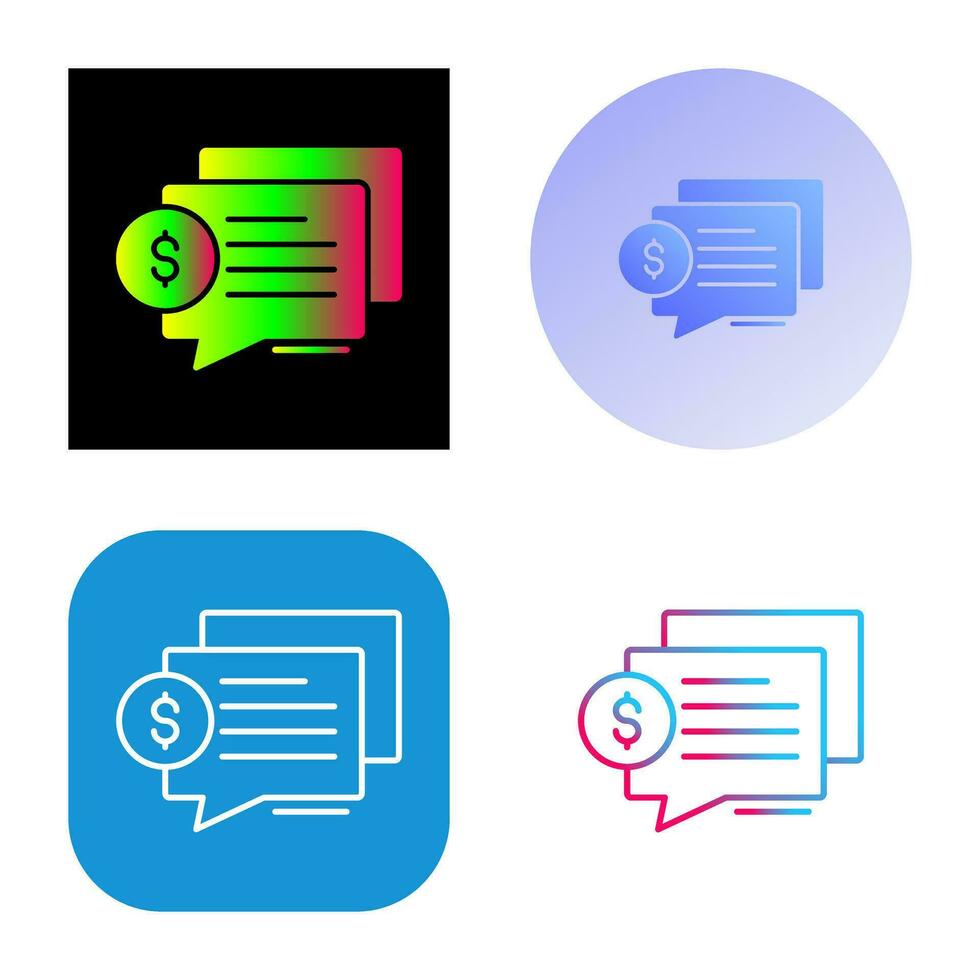 Dialog Vector Icon