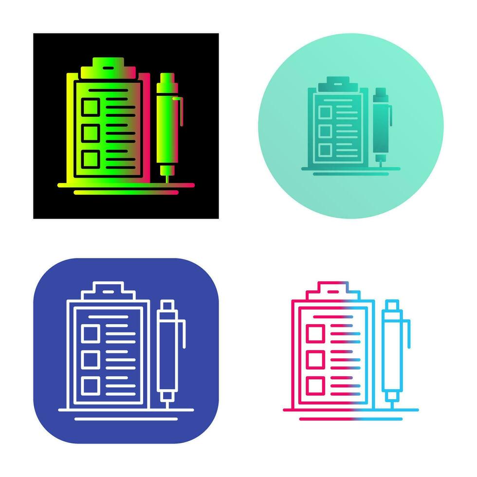 Check List Vector Icon