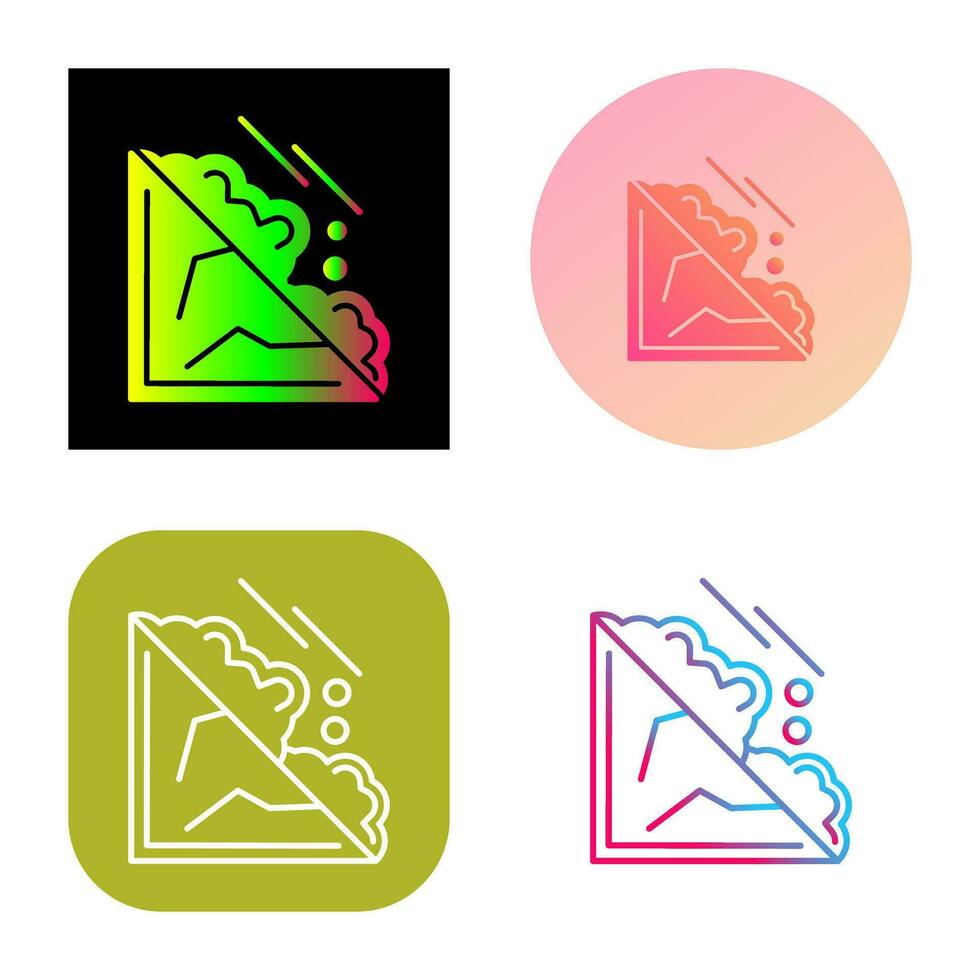 Avalanche Vector Icon