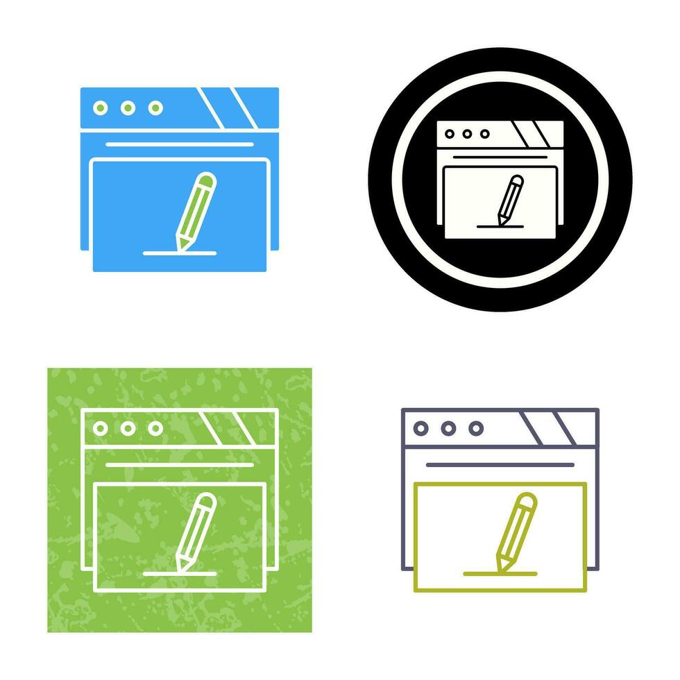 Edit Vector Icon