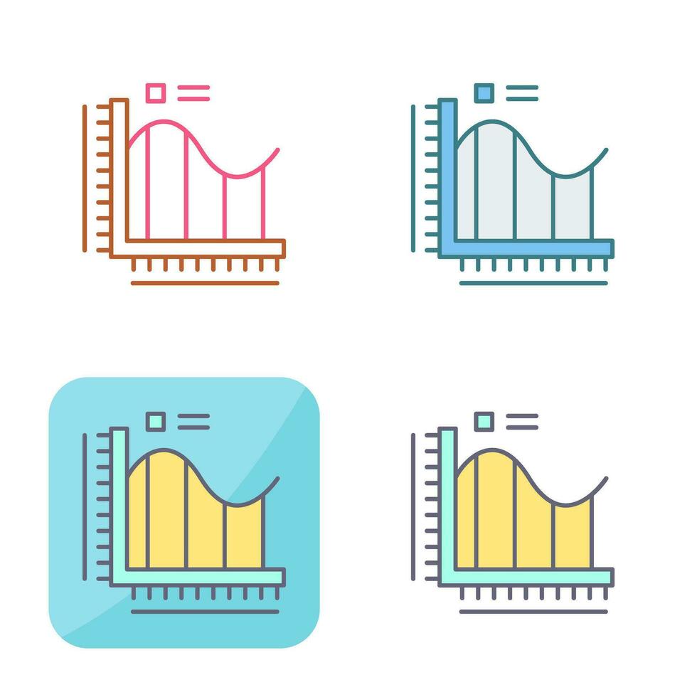 icono de vector de gráfico de barras