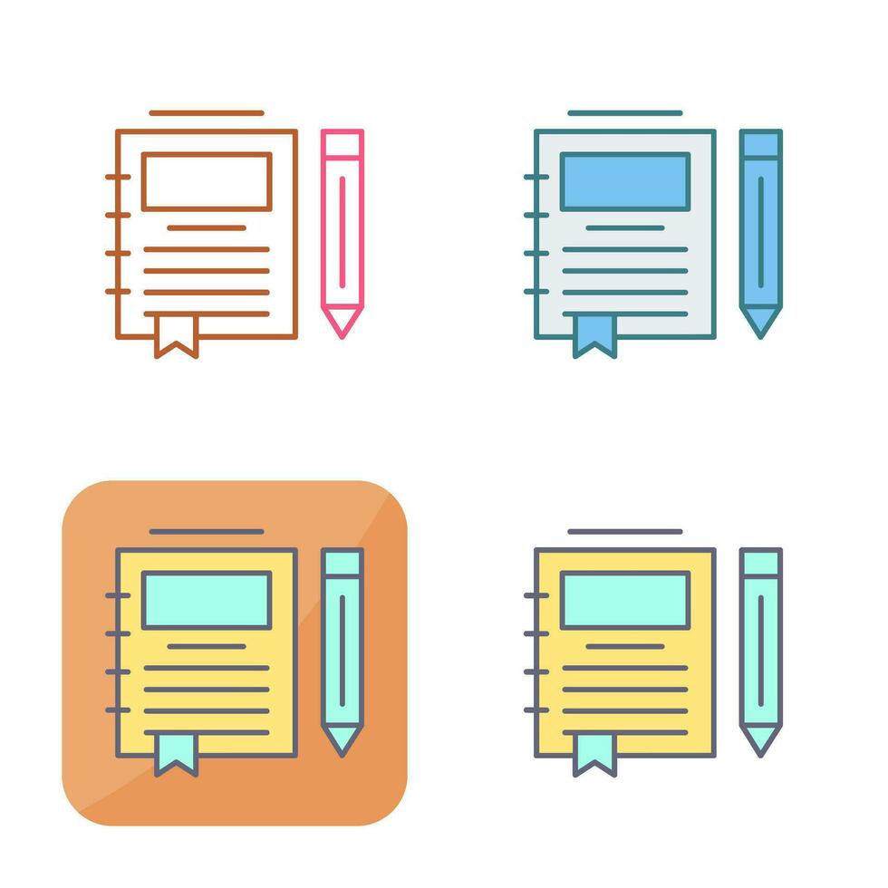 Journal Vector Icon