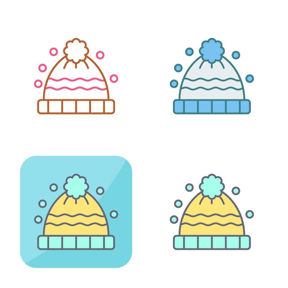 Winter Hat Vector Icon