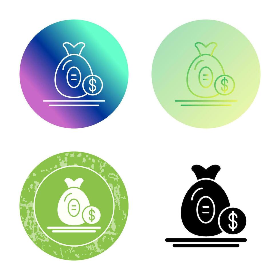 Money Bag Vector Icon