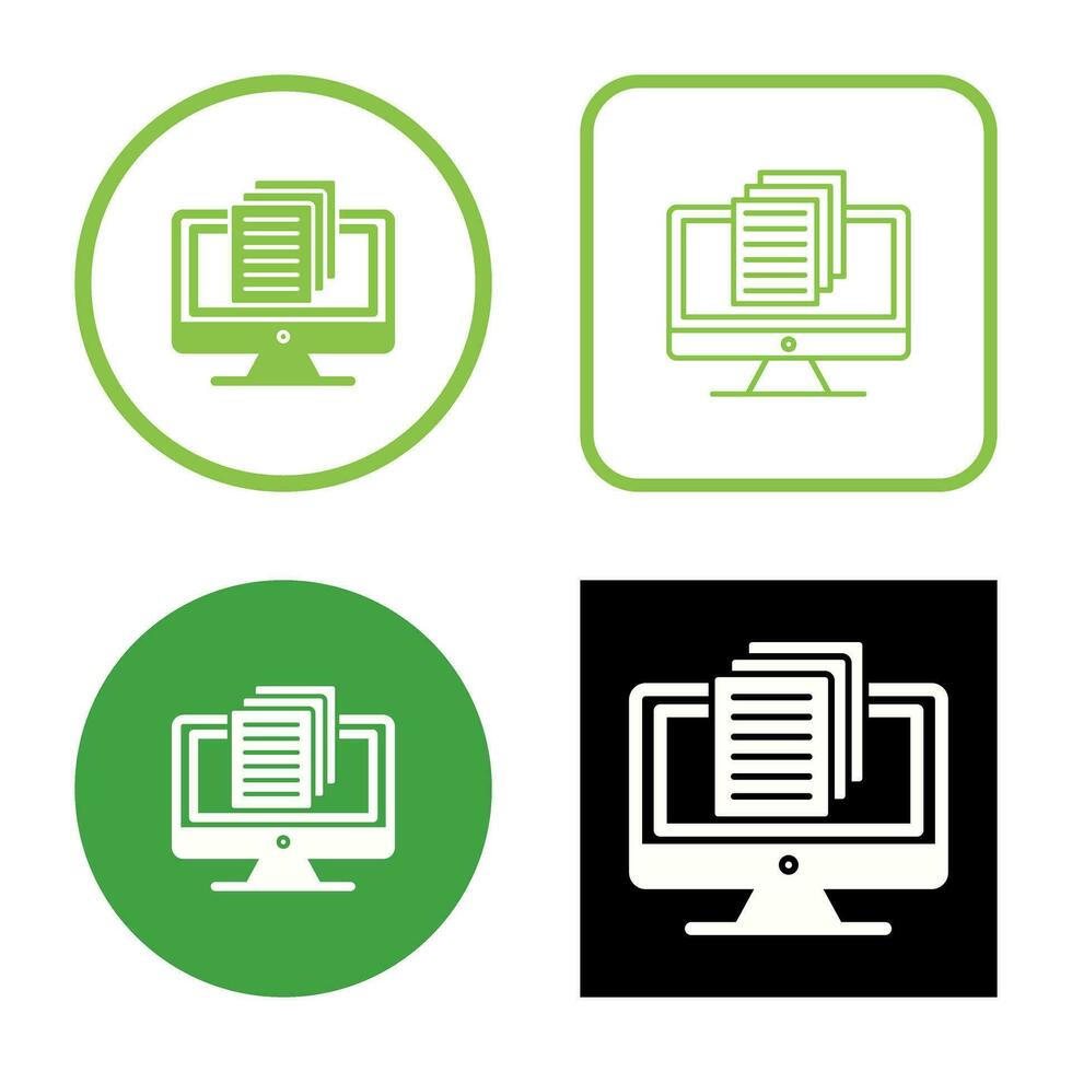 Document Vector Icon
