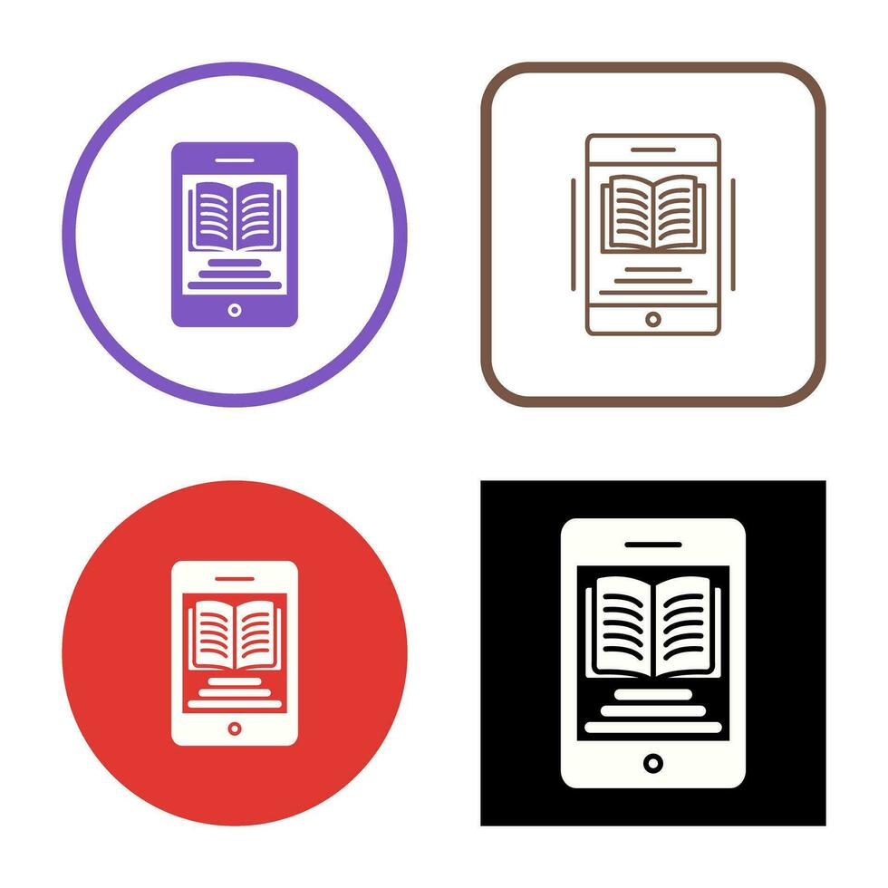 Ebook Vector Icon