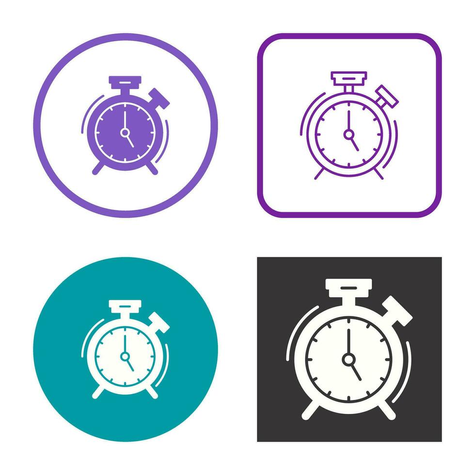 Alarm Clock Vector Icon