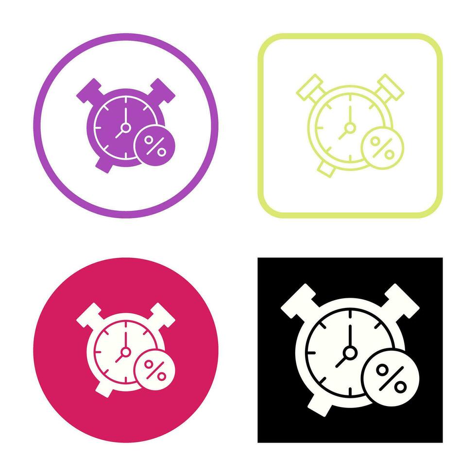 Alarm Clock Vector Icon