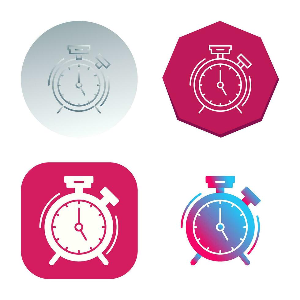 Alarm Clock Vector Icon