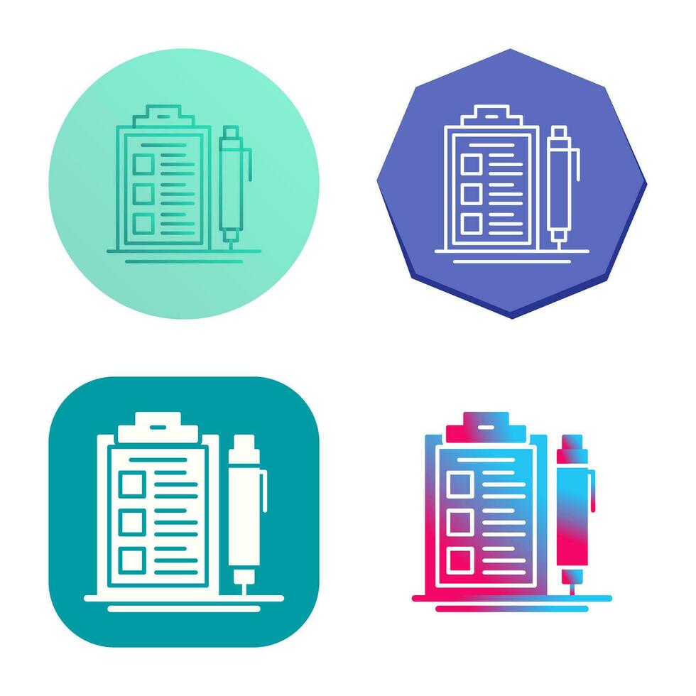 Check List Vector Icon