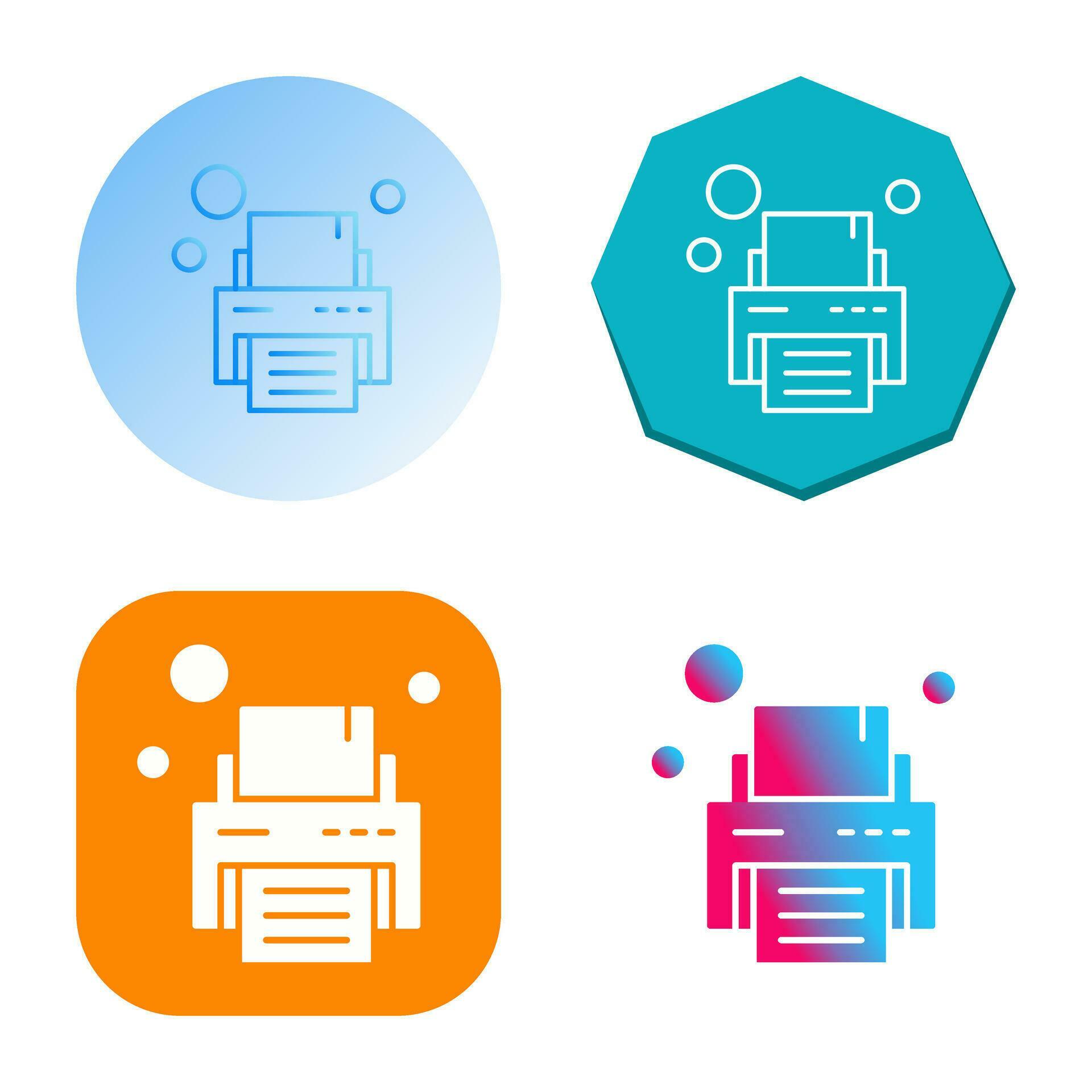 Printer Vector Icon 34422940 Vector Art at Vecteezy
