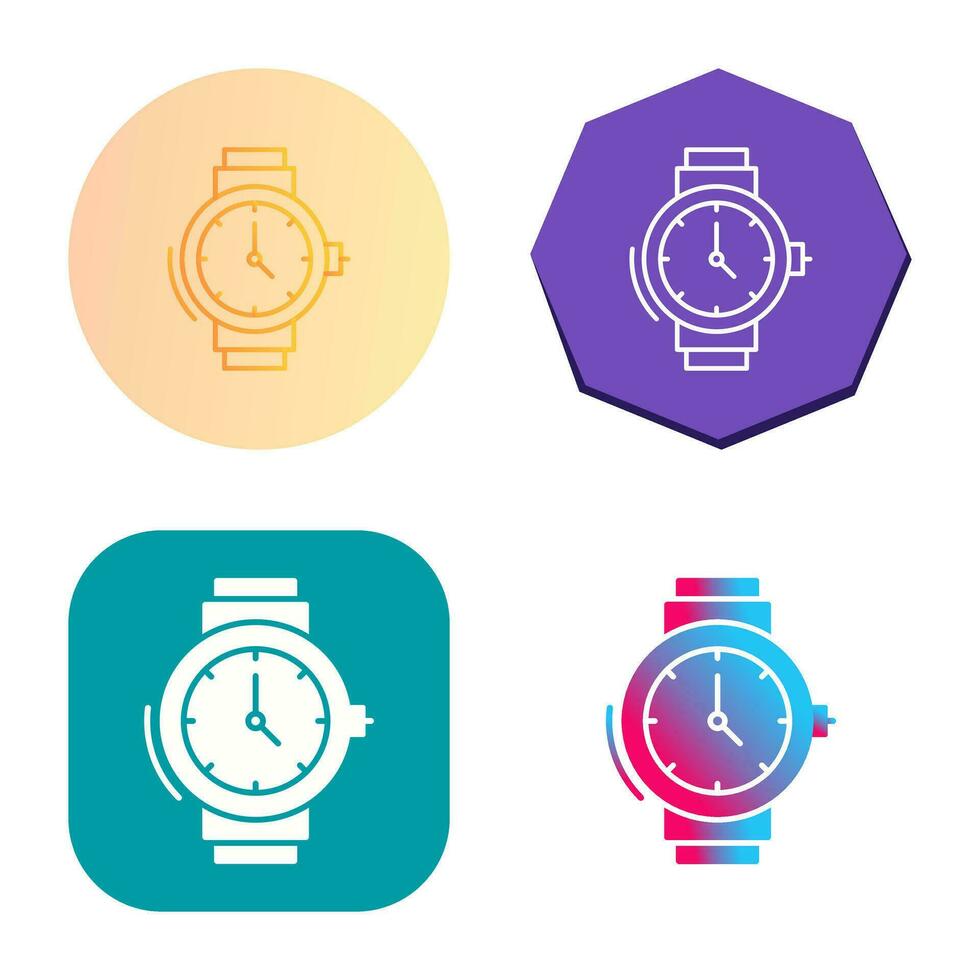 Wristwatch Vector Icon