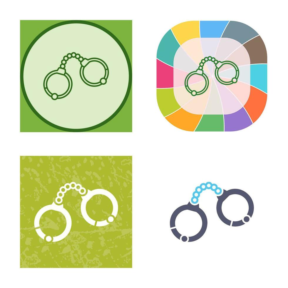 Handcuffs Vector Icon