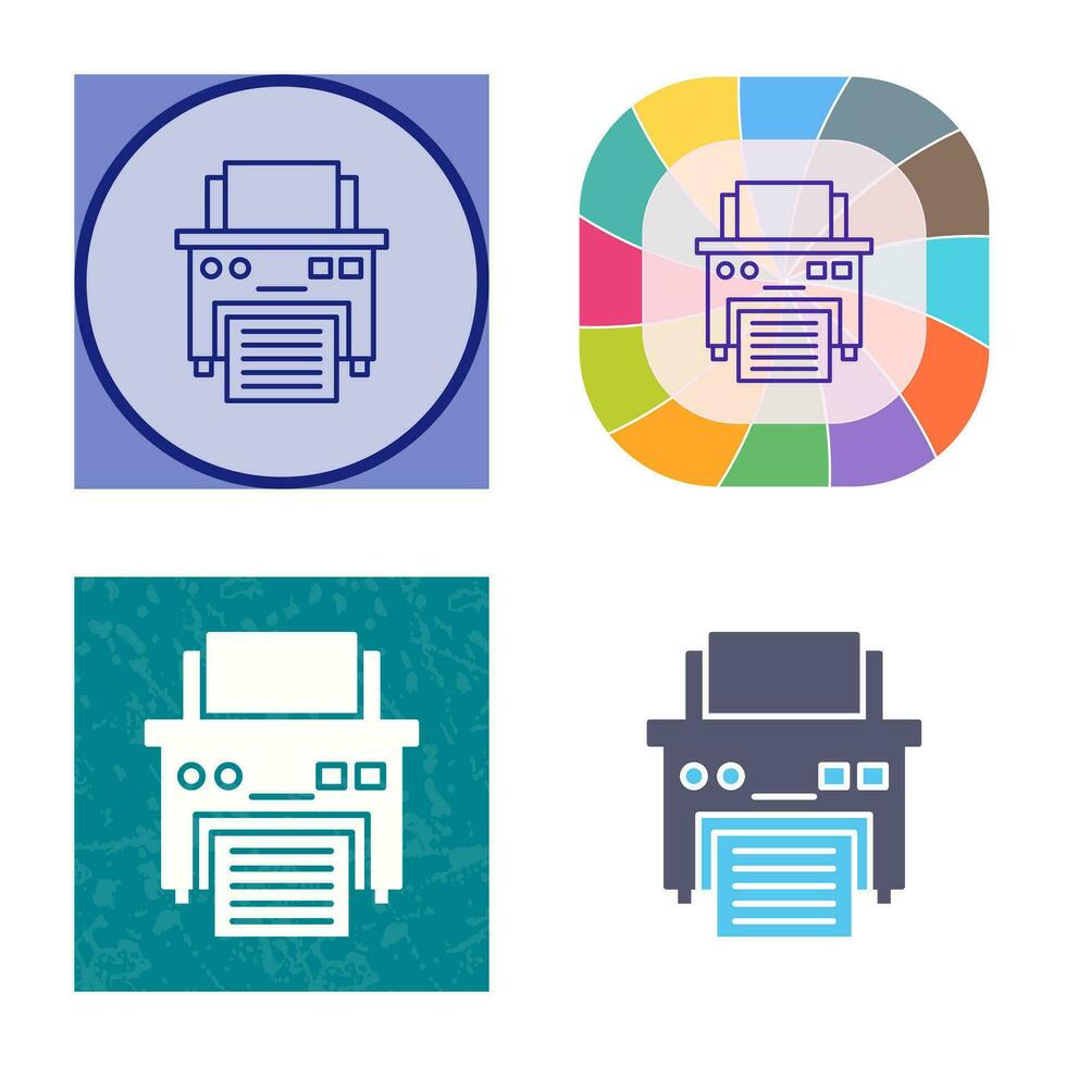 Printer Vector Icon 34423181 Vector Art at Vecteezy