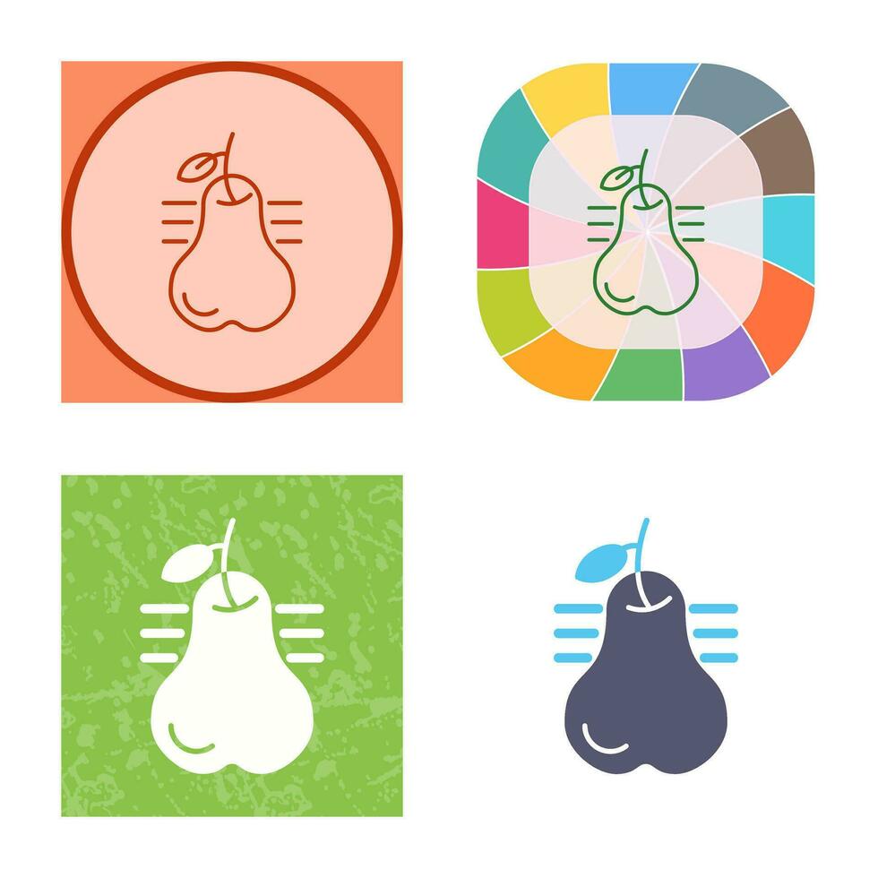 Pear Vector Icon
