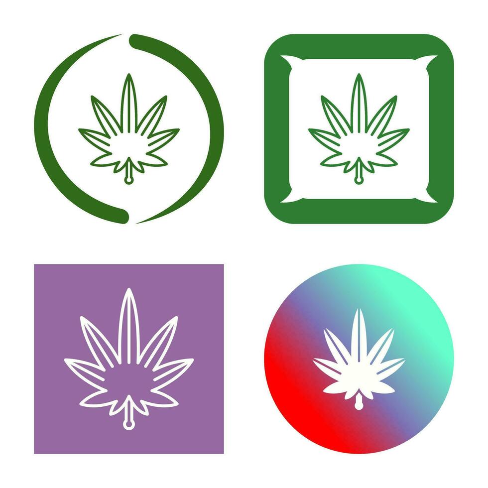 Weed Vector Icon