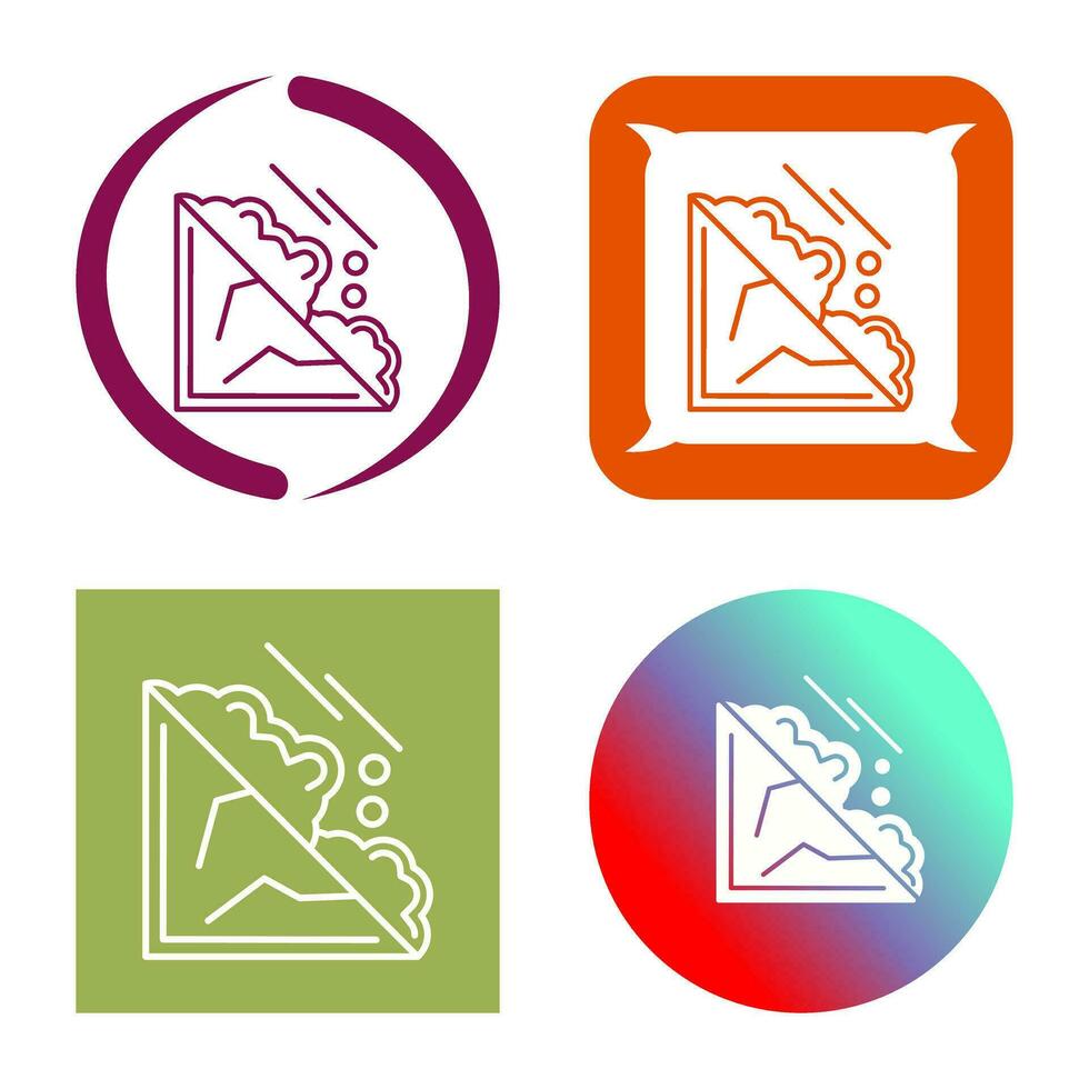 Avalanche Vector Icon