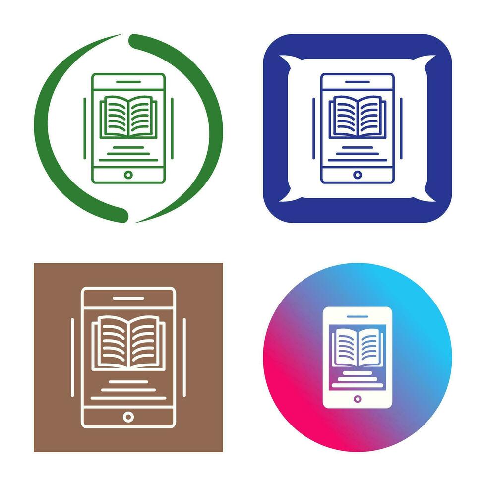 Ebook Vector Icon