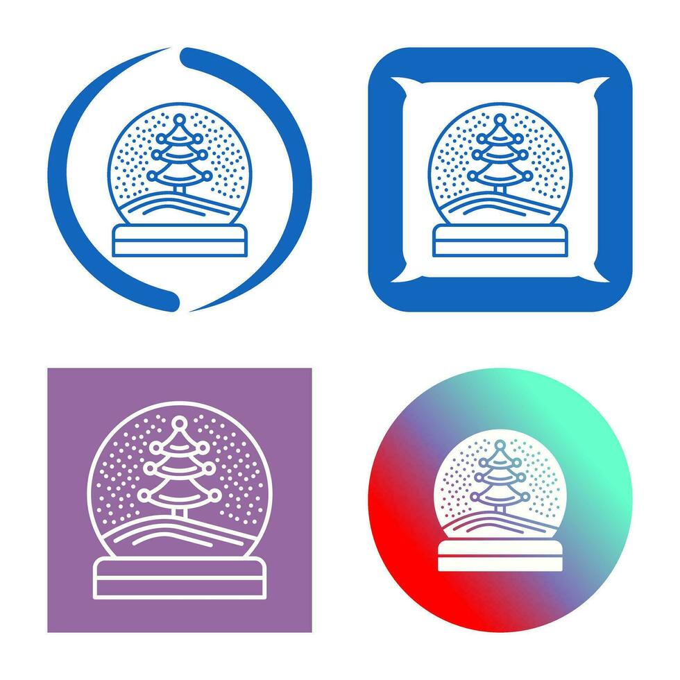 Snow Glob Vector Icon