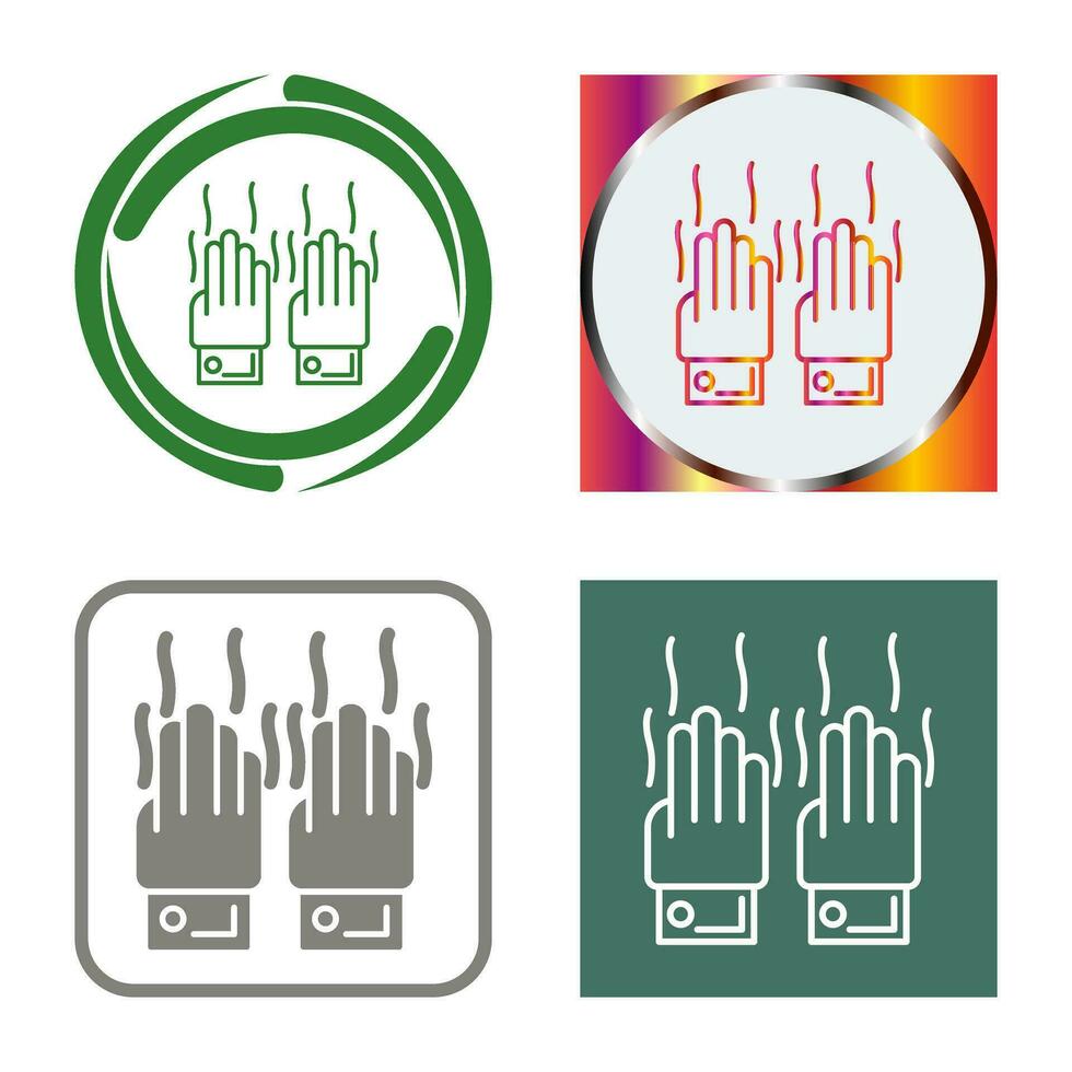 Smelly Hands Vector Icon