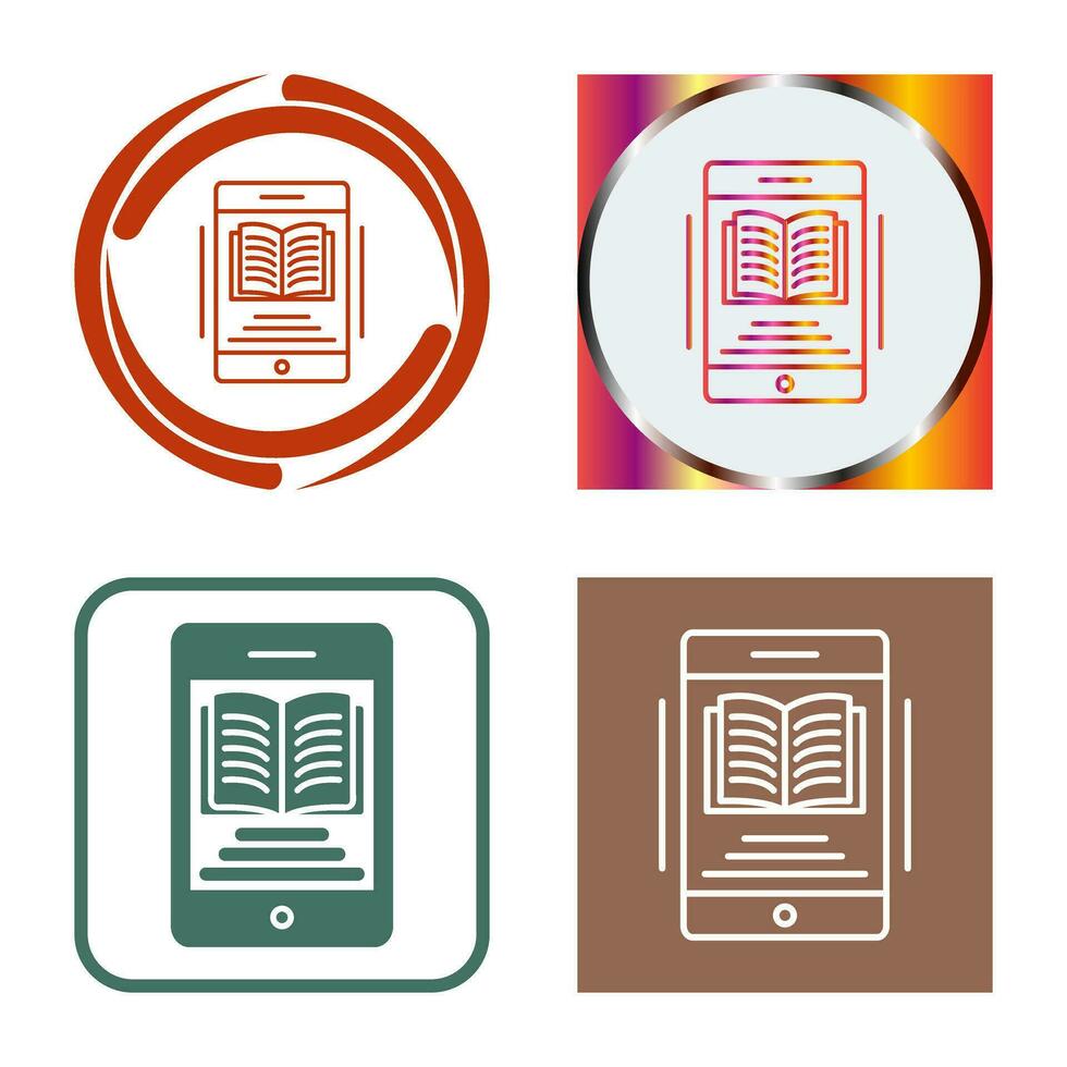 Ebook Vector Icon