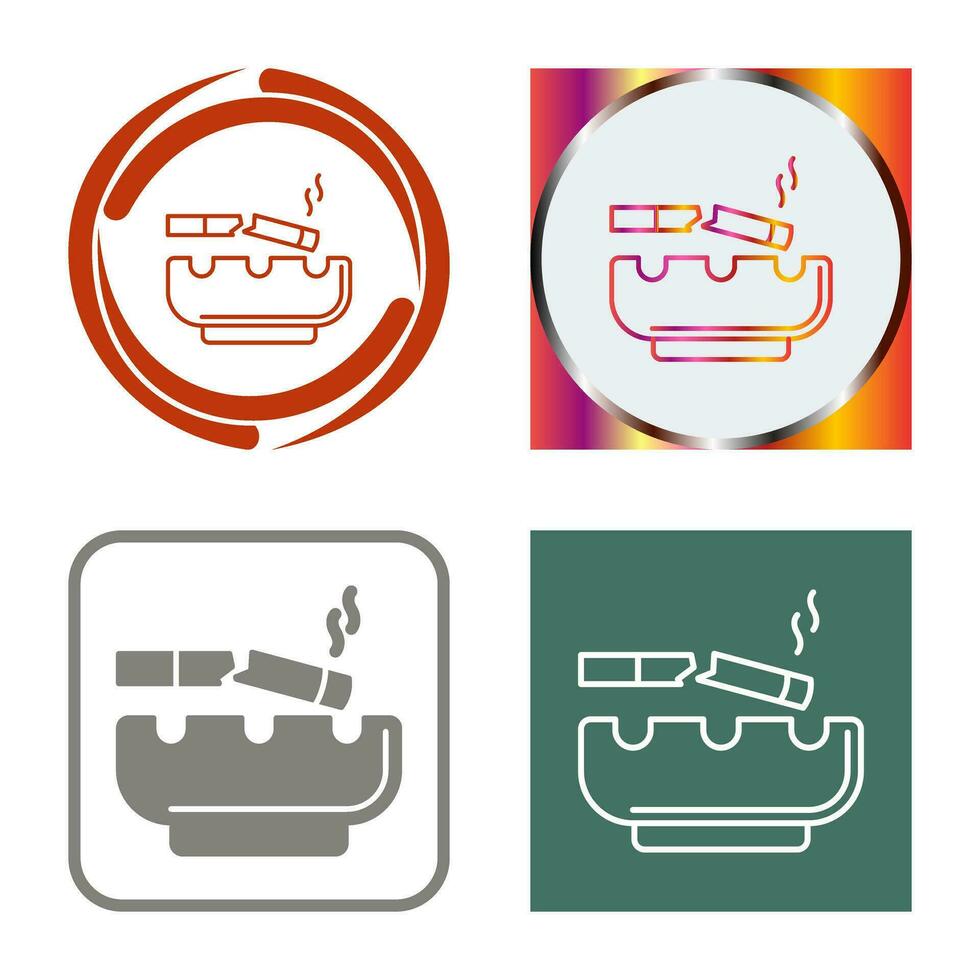 Broken Cigarette Vector Icon