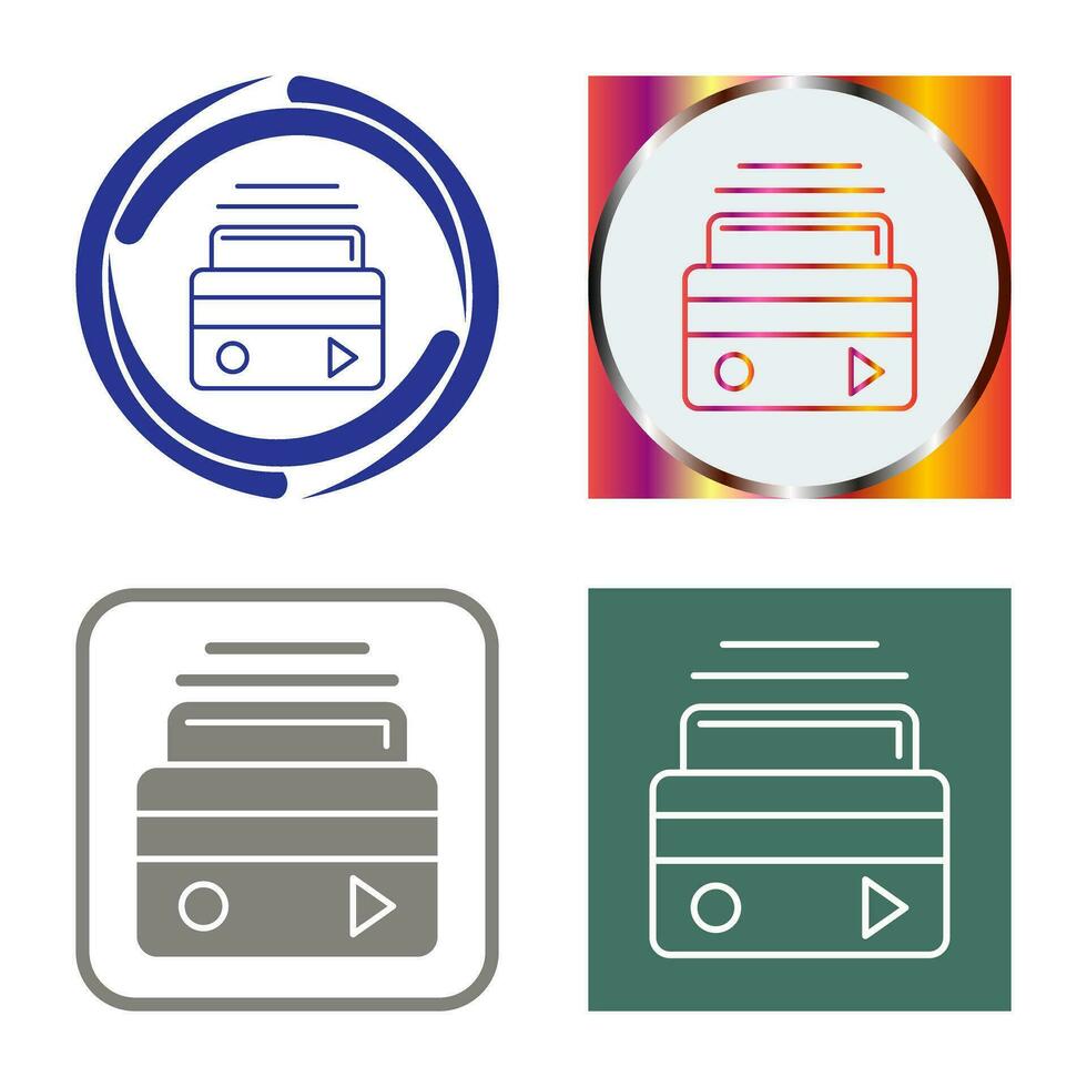 Atm Card Vector Icon