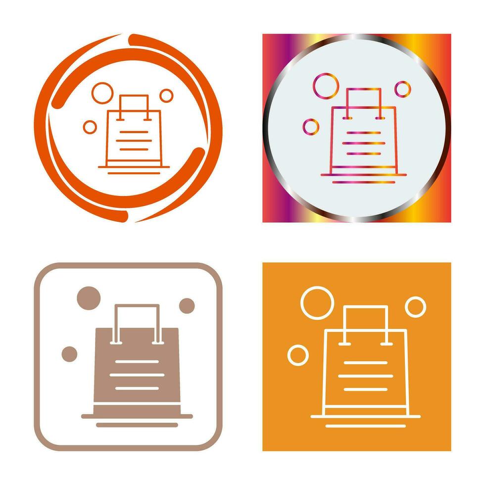 Shopping Bag Vector Icon
