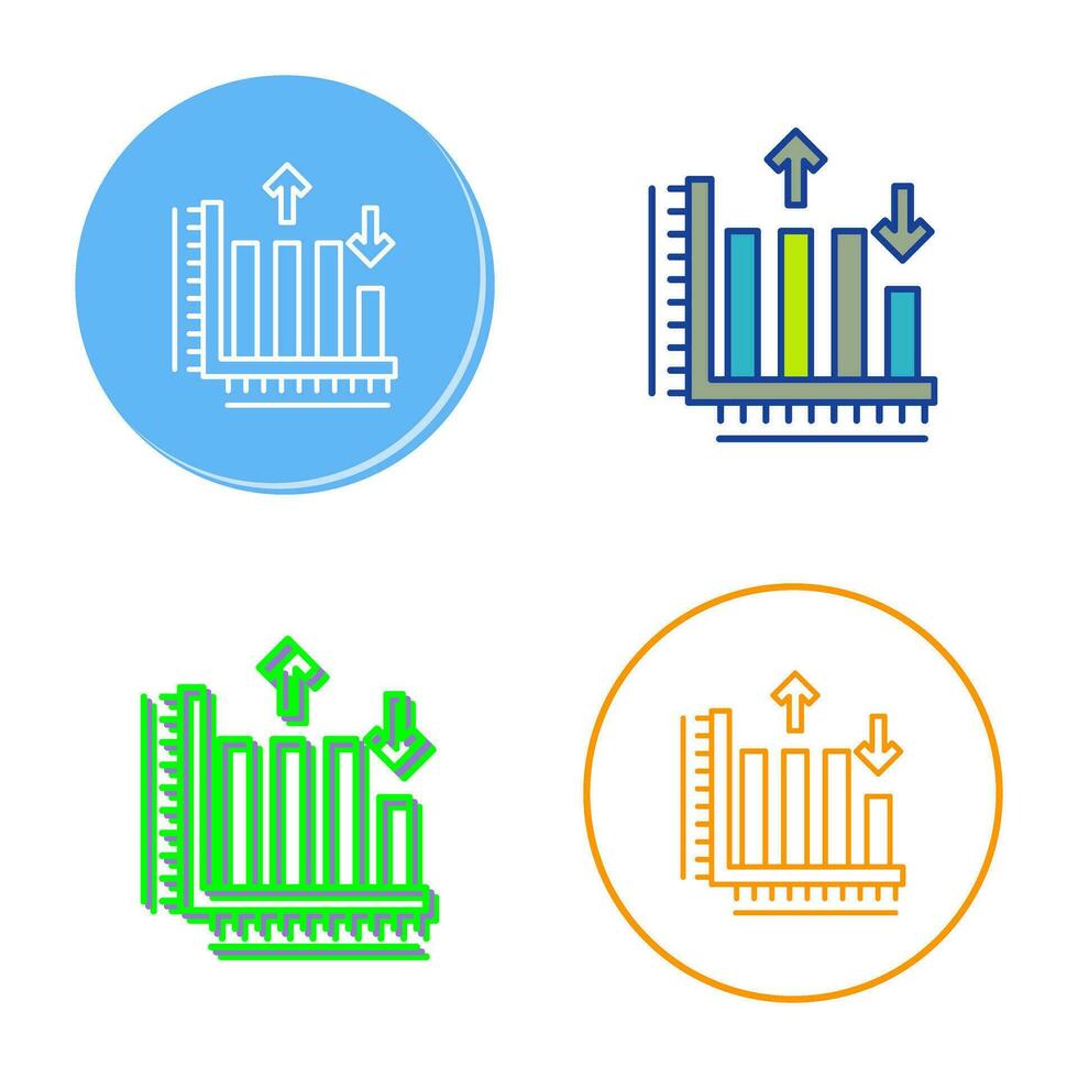 Bar Graph Vector Icon