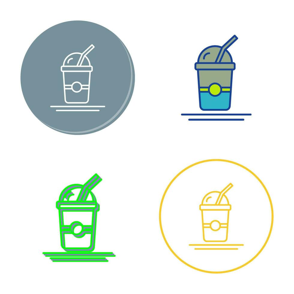 icono de vector frappé